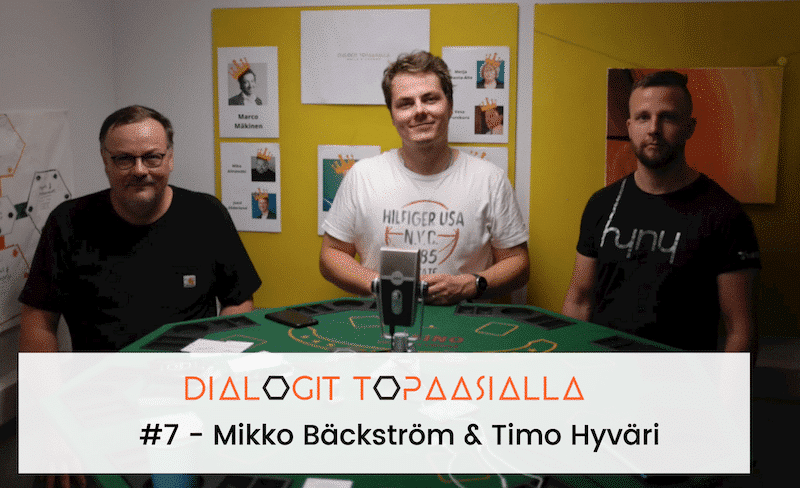 Dialogit Topaasialla #7 - Mikko Bäckström & Timo Hyväri - Bisneksen kasvattaminen ihmisestä huolimatta