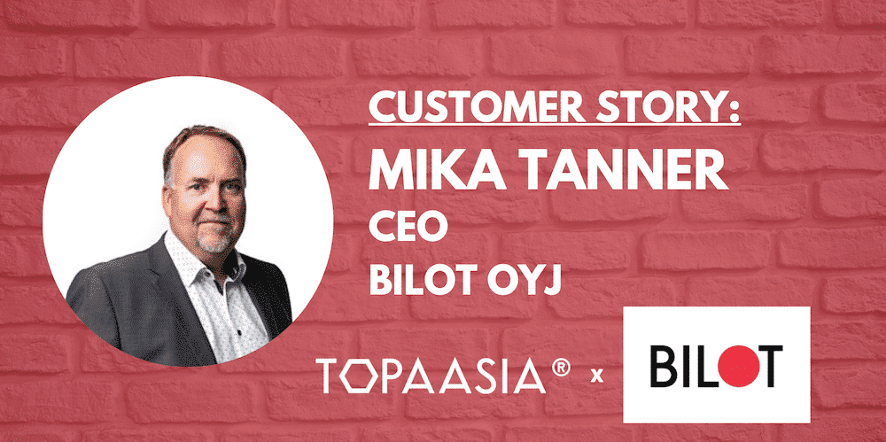 Customer story: Mika Tanner, Bilot