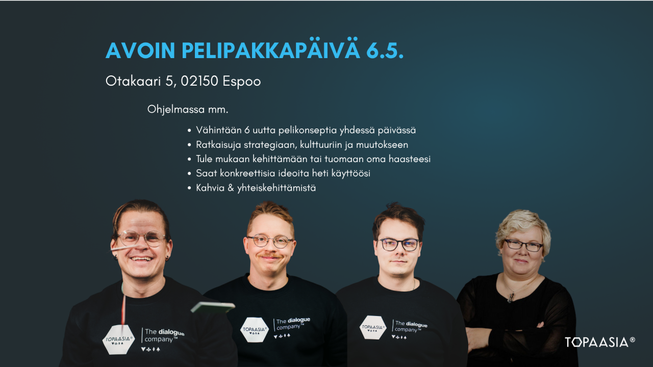 Avoin pelipakkapäivä 6.5.