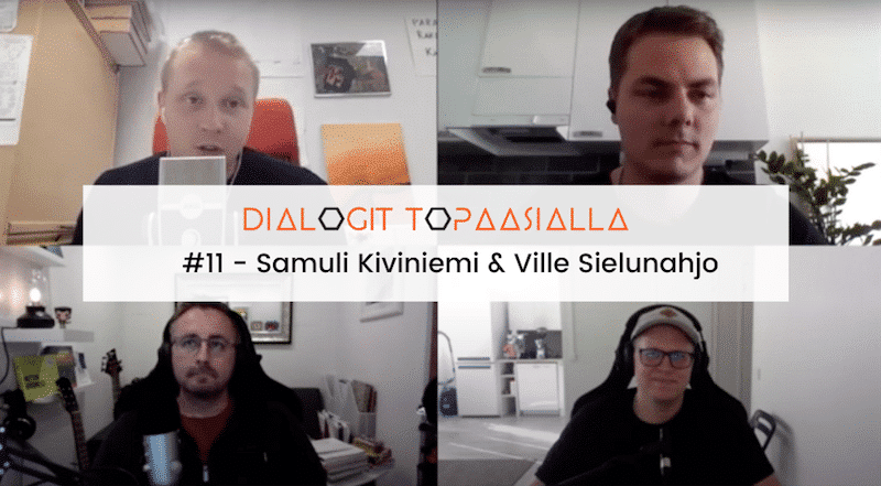 Dialogit Topaasialla #11 - Samuli Kiviniemi & Ville Sielunahjo - Muotoiluajattelu kompleksisessa ympäristössä