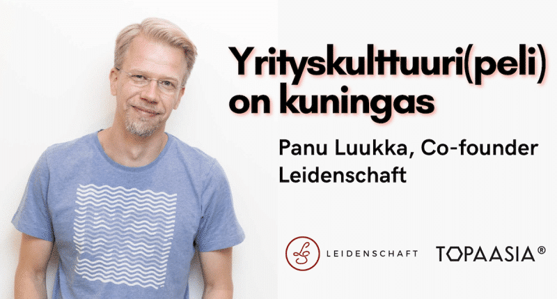 Yrityskulttuuri(peli) on kuningas