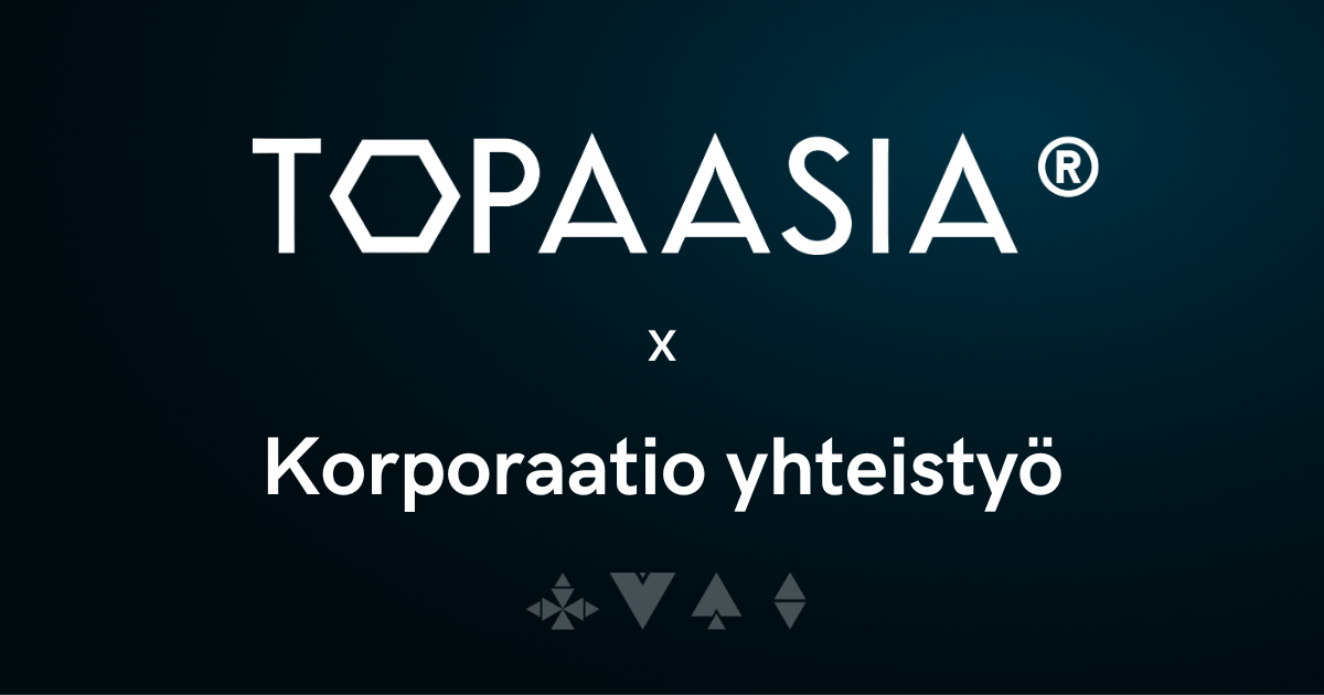 Korporaatio ja Start-Up - yhteistyö: OP ja Topaasia