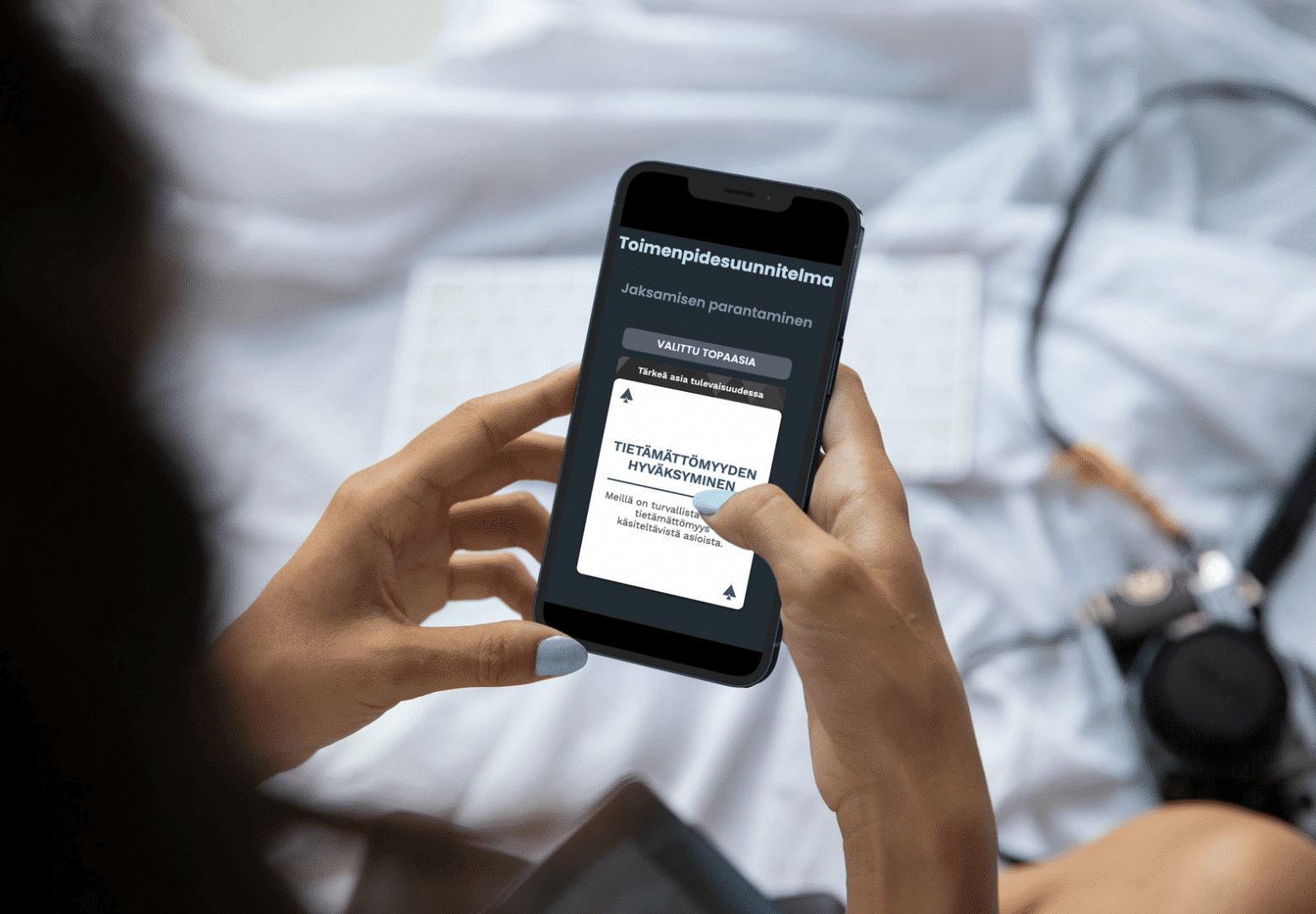 jaksamisen varmistaminen pelaaja