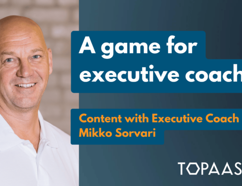 A game for executive coaching, in collaboration with Mikko Sorvari