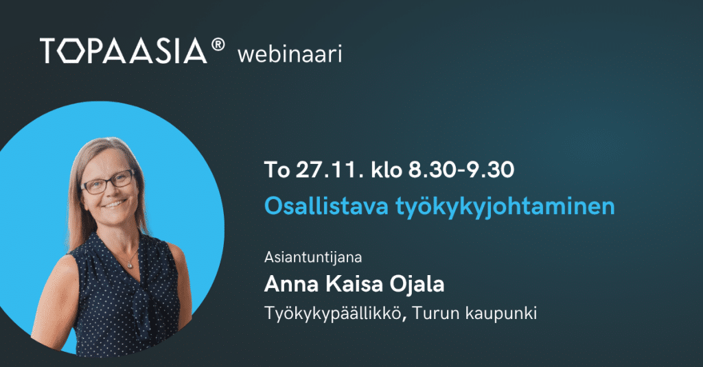 osallistava työkykyjohtaminen